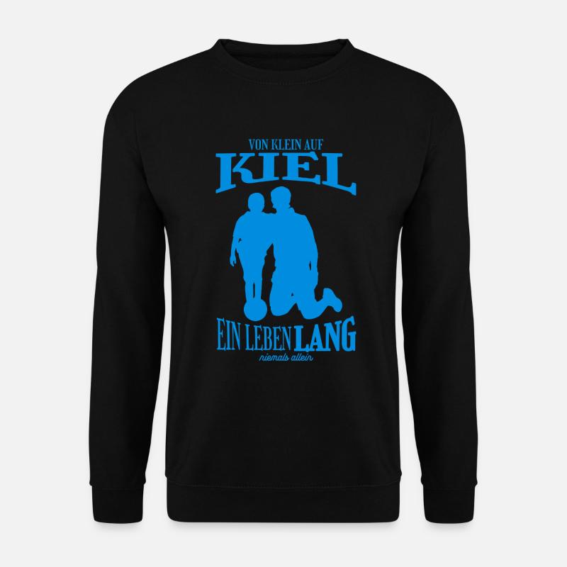 Kiel Fußball Fans Geschenk - Unisex Pullover - Schwarz