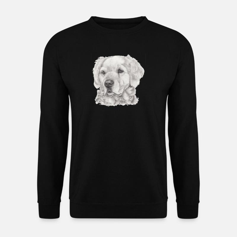 Golden Retriever - Unisex Pullover - Schwarz