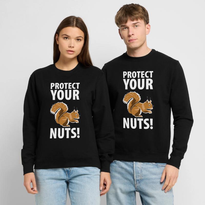 Squirrel Eichhörnchen Dieb Tierpfleger Unisex Pullover