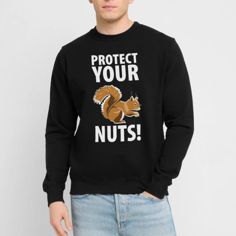 Squirrel Eichhörnchen Dieb Tierpfleger Unisex Pullover