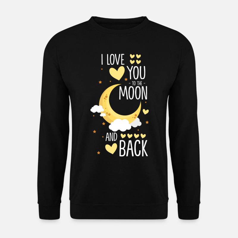 Romantic Friendship Couples - Unisex Sweatshirt - black