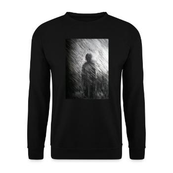 THE OUTSIDER - Unisex Sweatshirt - black - Front - Alina (178cm) & Michal (187cm)