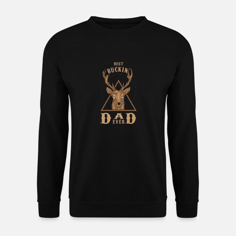 Best Hunting Dad - Unisex Sweatshirt - black
