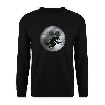 Sorcière - Sweat-shirt Unisexe - noir - Devant - Alina (178cm) & Michal (187cm)