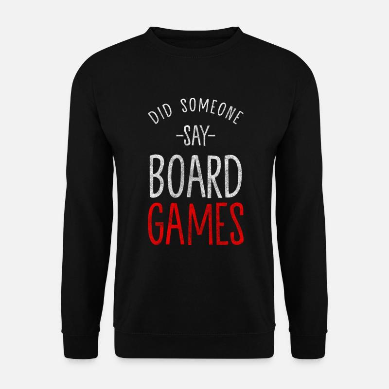 Brettspiel Rollenspieler - Unisex Pullover - Schwarz