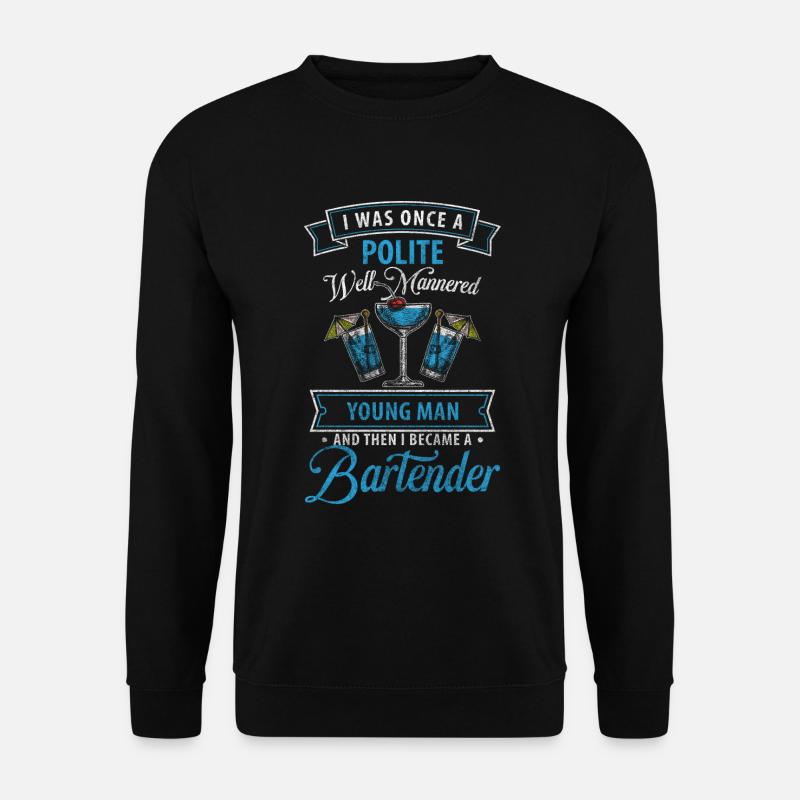 Bar Disco Shaker Gratuities - Unisex Sweatshirt - black