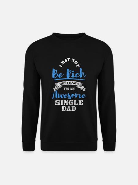 Single Parent Responsibility Sarcasm - Unisex Sweatshirt - black