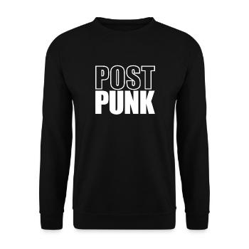 Poster Punk n'est pas mort - Sweat-shirt Unisexe - noir - Devant - Alina (178cm) & Michal (187cm)