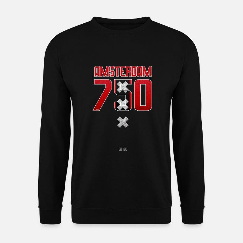 Amsterdam 750 - Unisex Pullover - Schwarz