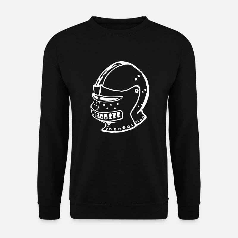 Knight helmet - Unisex Sweatshirt - black
