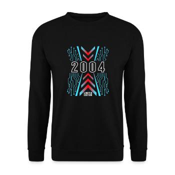 Birthday 2004 Gaming Limited Edition Gamer - Unisex Sweatshirt - black - Front - Alina (178cm) & Michal (187cm)