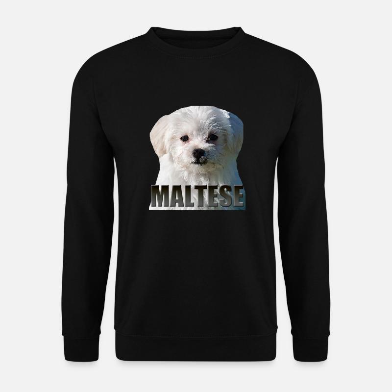 Maltesisch - Unisex Pullover - Schwarz