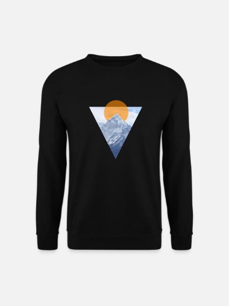 Mountain - Unisex Sweatshirt - black