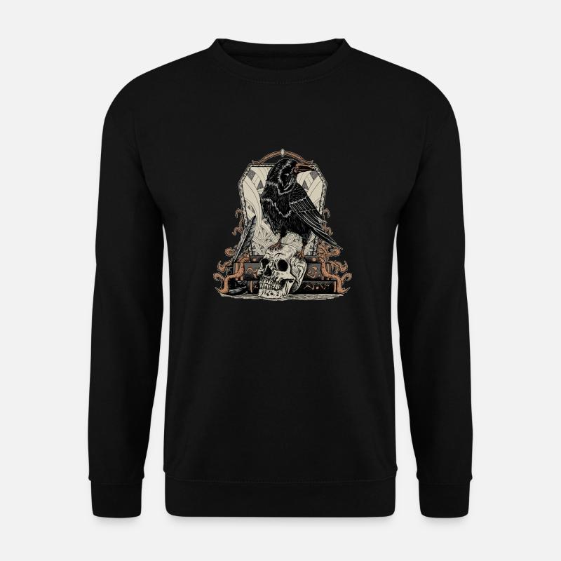 Raven Koszulki - Unisex Pullover - Schwarz