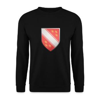 Alsace - Sweat-shirt Unisexe - noir - Devant - Alina (178cm) & Michal (187cm)