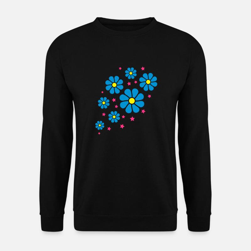 flowers_design_tk3 - Unisex Pullover - Schwarz