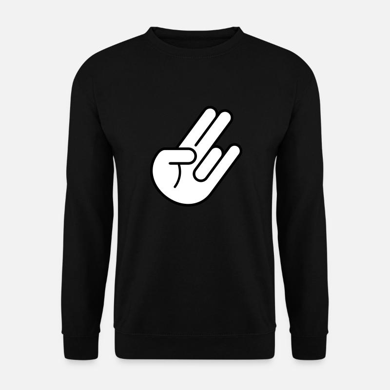 JDM Hand 2c - Unisex Sweatshirt - black