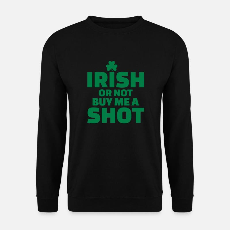 Irish shot - Unisex Pullover - Schwarz
