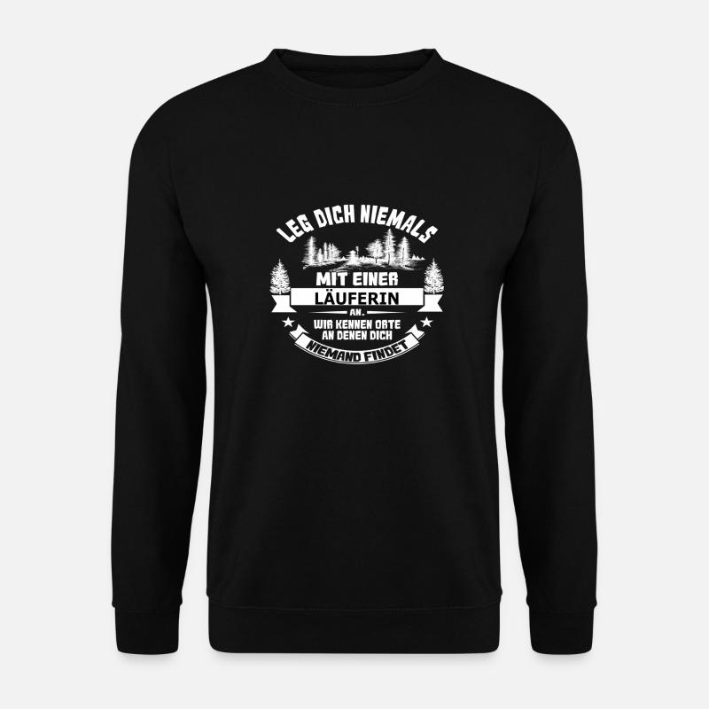 laeuferin - Unisex Pullover - Schwarz