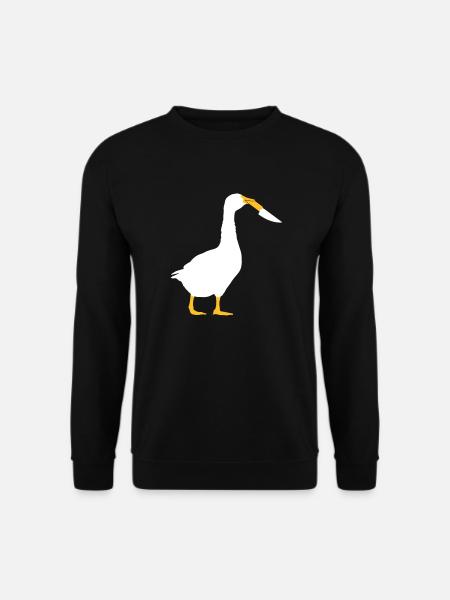 Dangerous armed goose - Unisex Sweatshirt - black