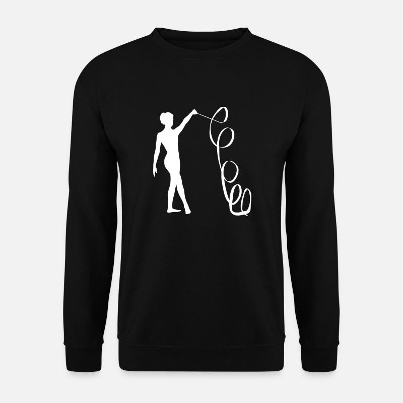 Gymnastics rhythmic gymnastics - Unisex Sweatshirt - black