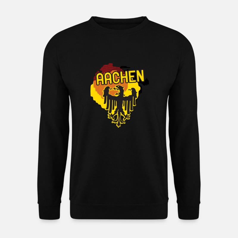Aachener Wappen - Unisex Pullover - Schwarz
