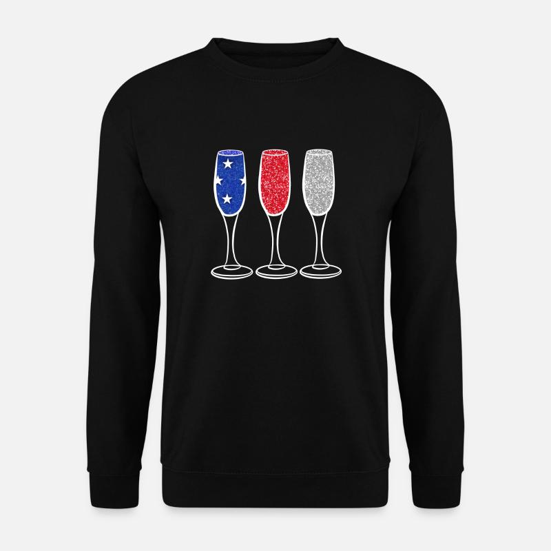 American - Unisex Sweatshirt - black