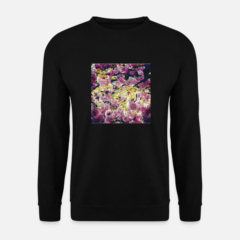 Blumen - Unisex Pullover - Schwarz
