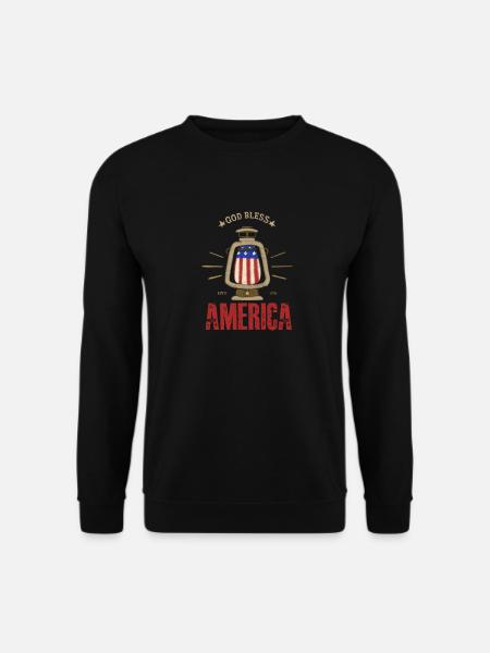God Bless America - Unisex Sweatshirt - black