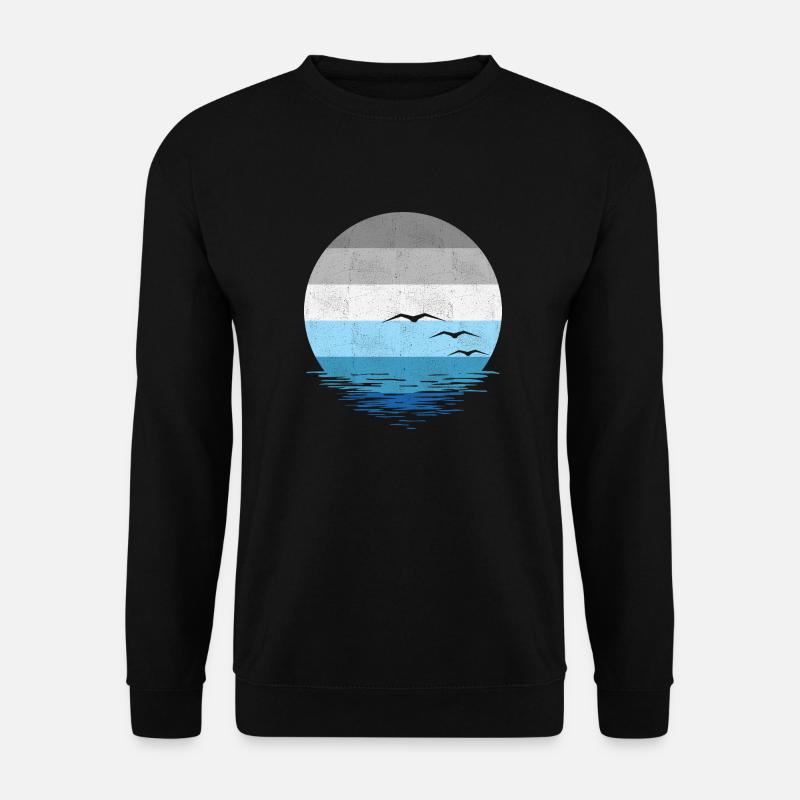 Sonnenuntergang - Unisex Pullover - Schwarz