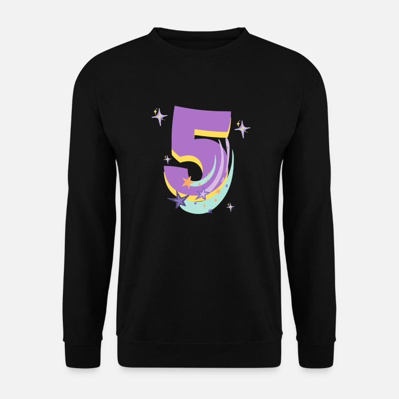 5th Anniversary (5-year gift) - Unisex Sweatshirt - black