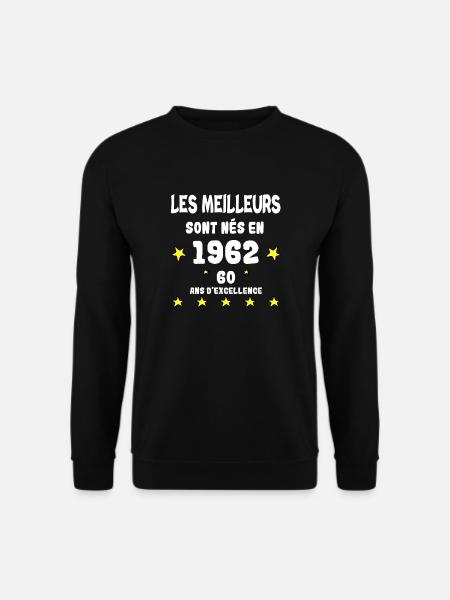 Anniversaire 60 ans - Sweat-shirt Unisexe - noir
