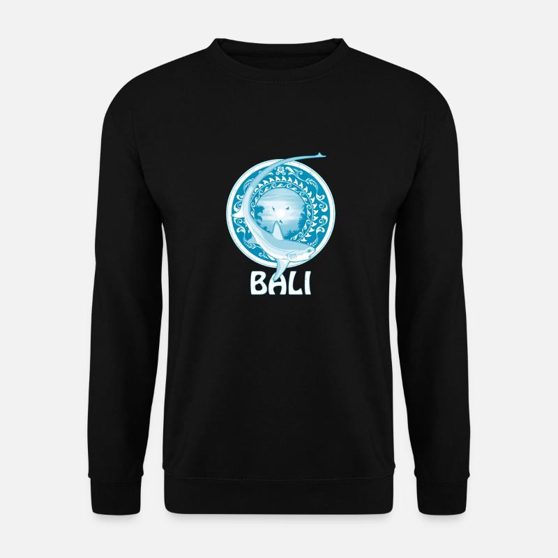 Drescherhai Bali Indonesien - Unisex Pullover - Schwarz