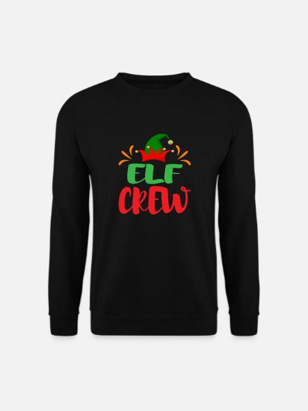 Christmas Elf Crew - Unisex Sweatshirt - black
