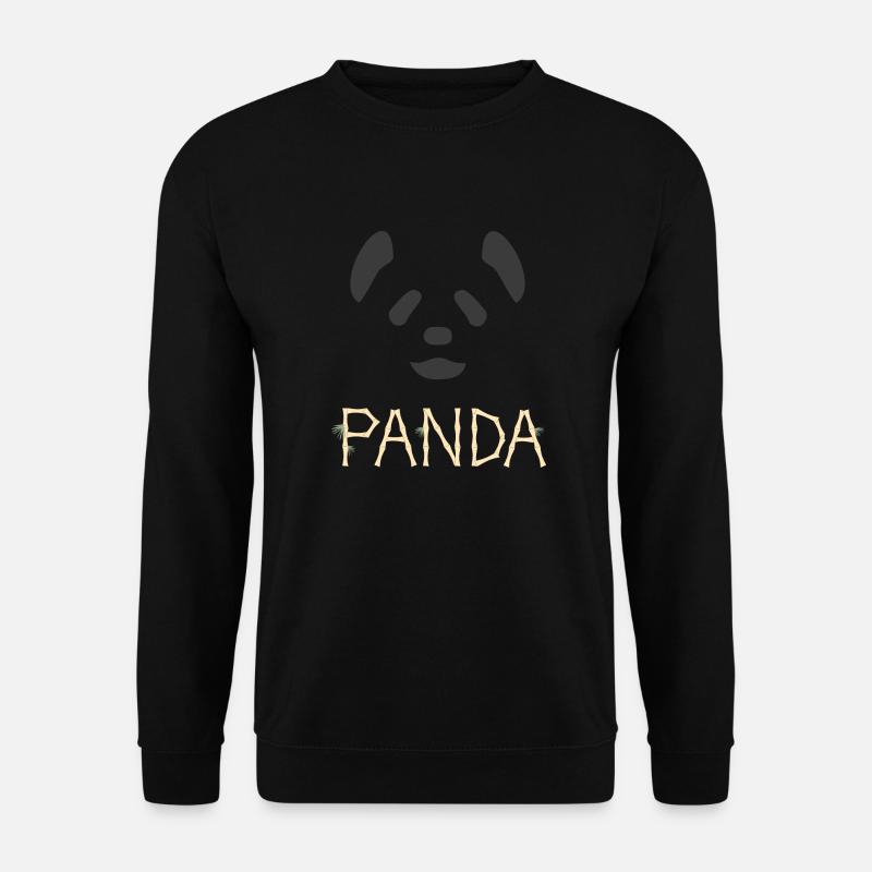 The Panda - Unisex Pullover - Schwarz