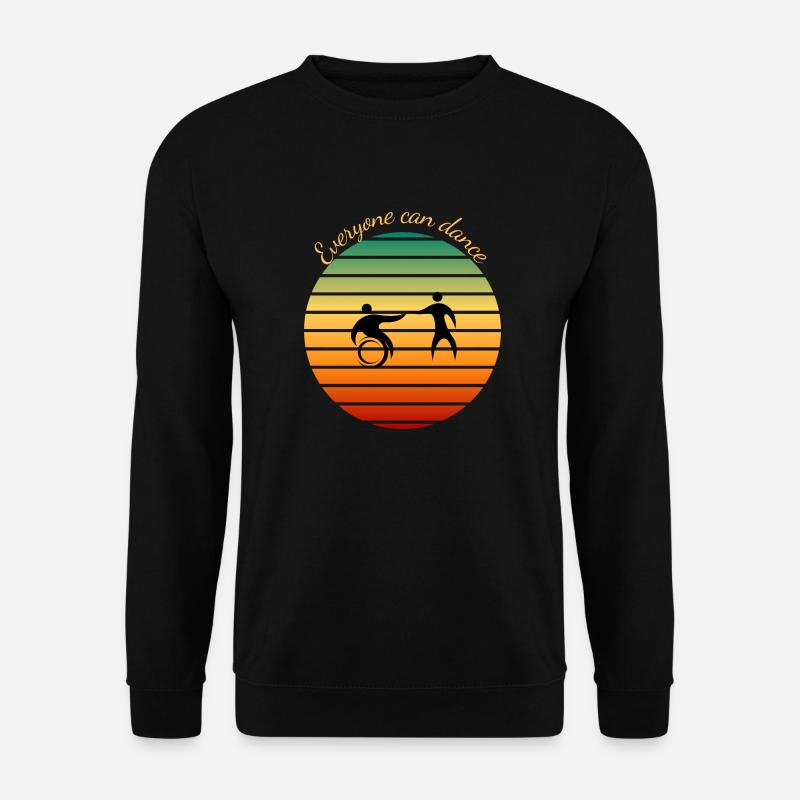 Jeder kann tanzen - Unisex Pullover - Schwarz