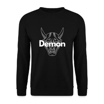 Conception démoniaque - Sweat-shirt Unisexe - noir - Devant - Alina (178cm) & Michal (187cm)