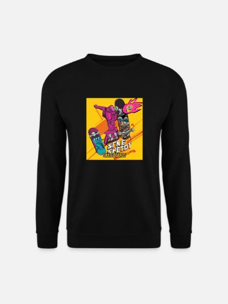 Skateboard & Streetwear Fashion | New Fashion Drop - Unisex Pullover - Schwarz