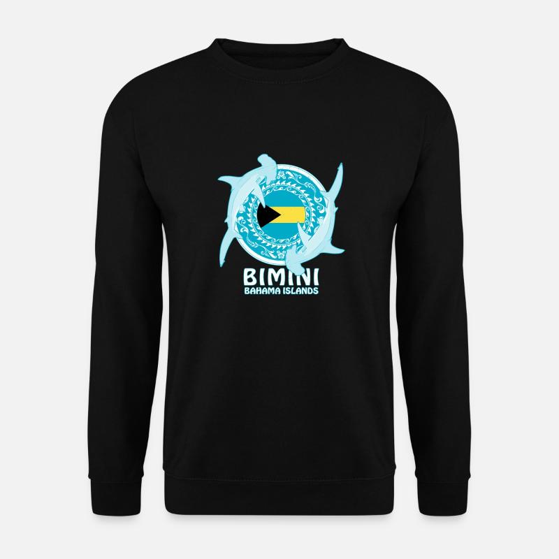 Bimini hammerhead shark - Unisex Sweatshirt - black