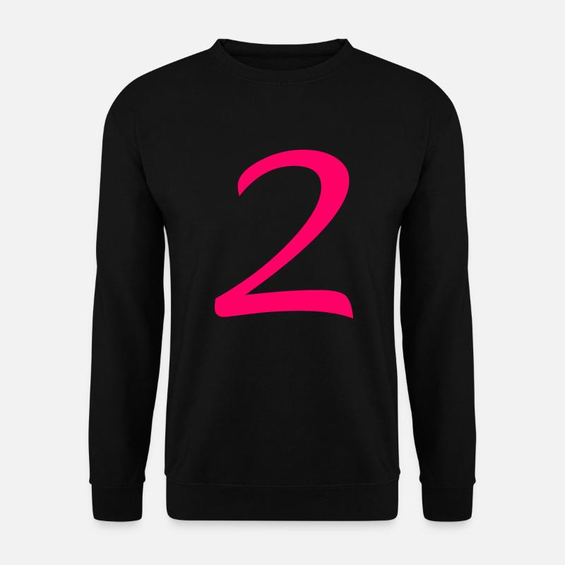 2 - Sweat-shirt Unisexe - noir
