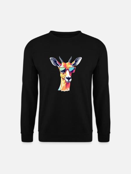 Mila impala - Unisex Sweatshirt - black