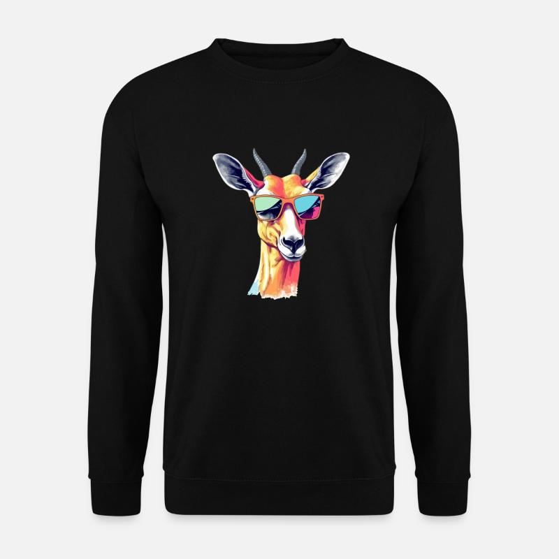 Mila impala - Unisex Sweatshirt - black