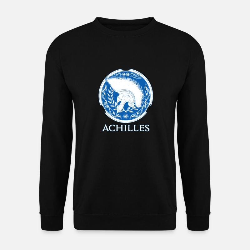 Achille guerrier grec - Sweat-shirt Unisexe - noir