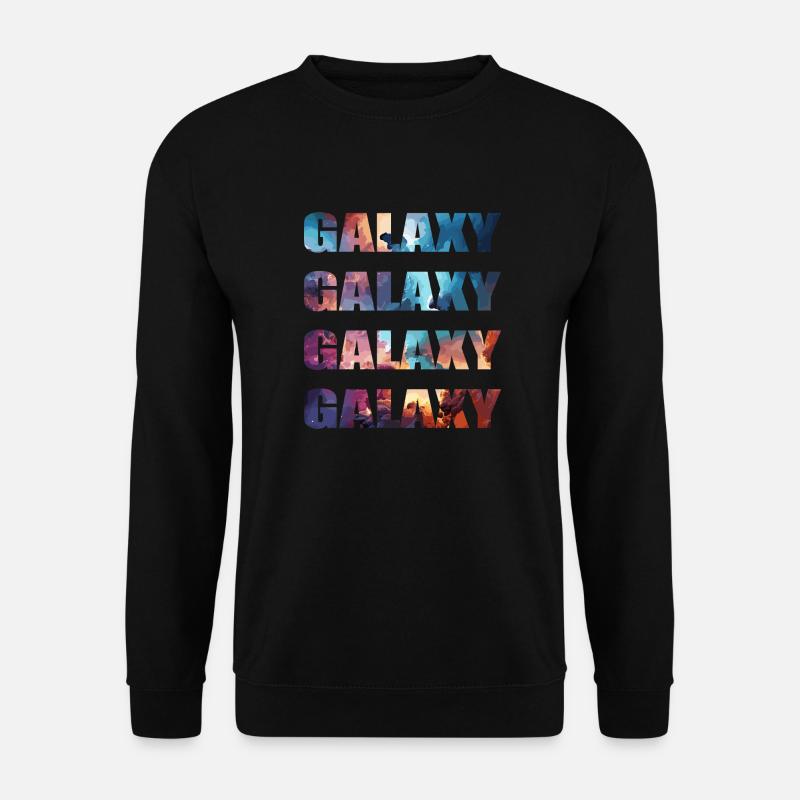 Galaxie - Unisex Pullover - Schwarz