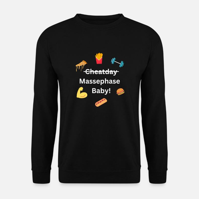 Massephase Baby - Unisex Pullover - Schwarz