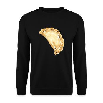 Pierogi polonais - Sweat-shirt Unisexe - noir - Devant - Alina (178cm) & Michal (187cm)