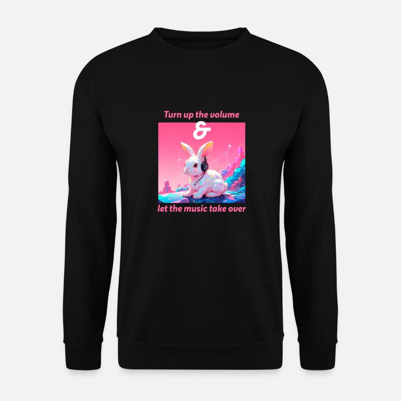 Montez le volume - Sweat-shirt Unisexe - noir