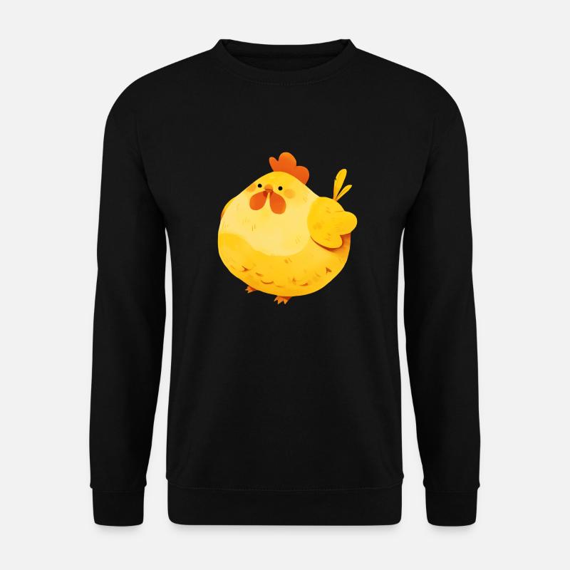 Chicken - Unisex Sweatshirt - black
