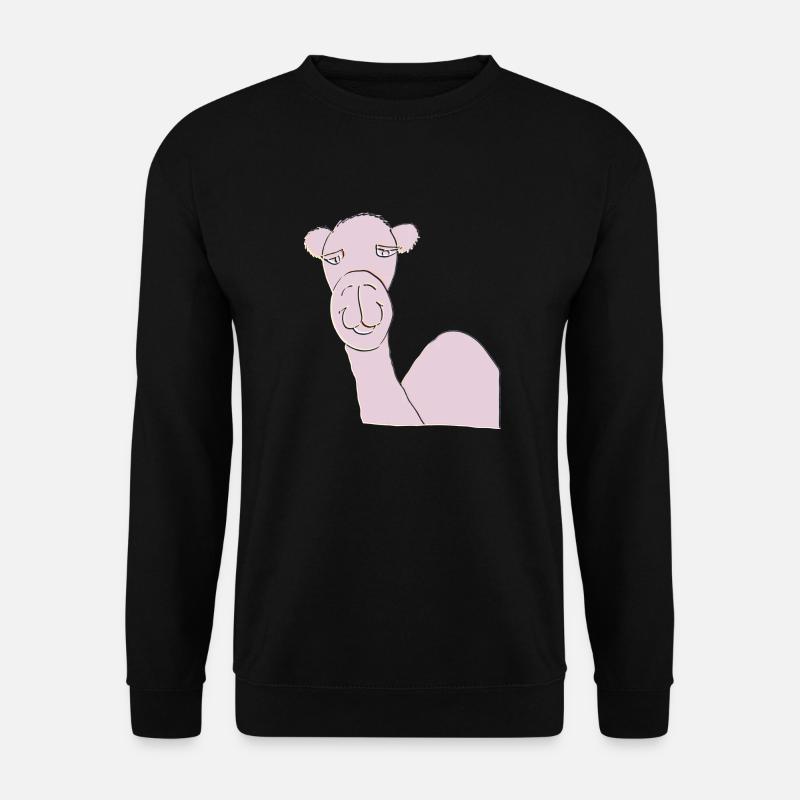 Camel Pink - Unisex Sweatshirt - black