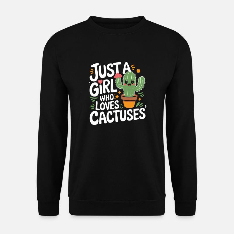 Cactus Cacti Desert Plant - Unisex Sweatshirt - black